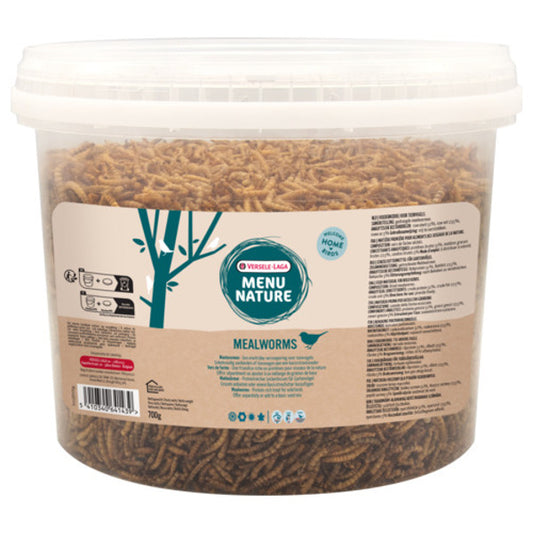 meelwormen in emmer 700 g