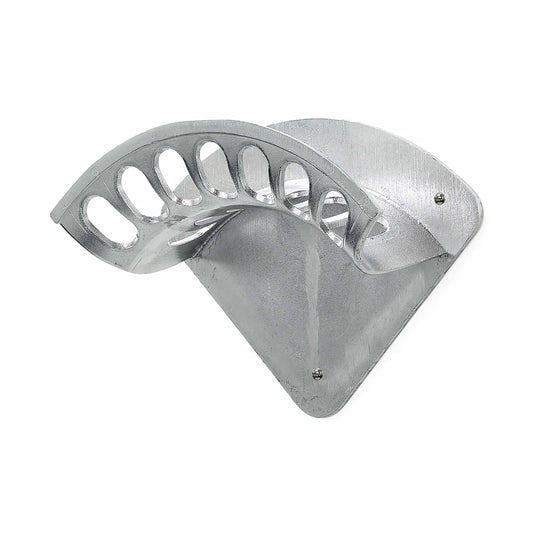 Wandslanghouder groot, aluminium