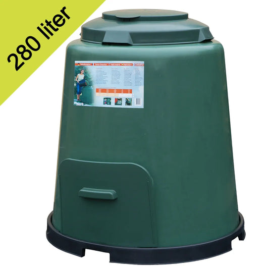 Compostvat 280 liter gr/ beluchting