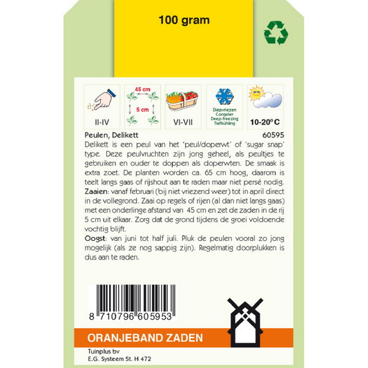 OBZ Peul/ Doperwt Delikett