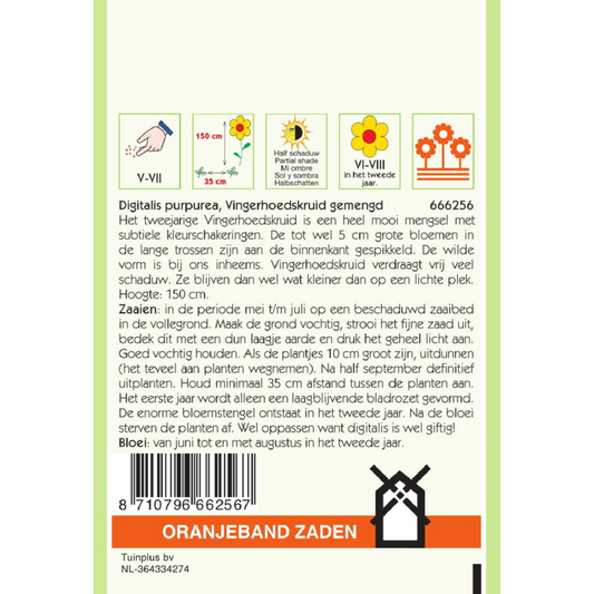 OBZ Digitalis, Vingerhoedskruid gemengd