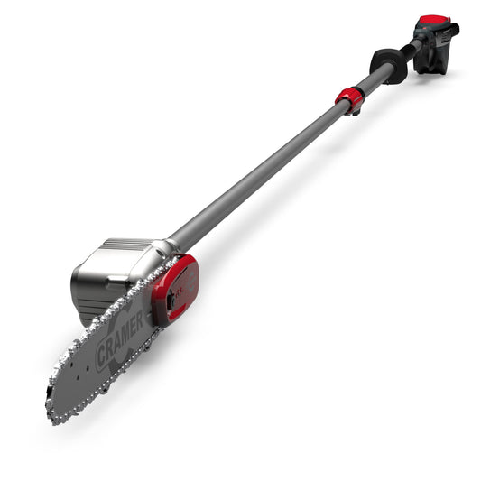 Cramer kettingzaag 82V op steel L=2,7-3,9 mtr.