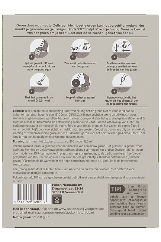 Pokon Graszaad Inzaai