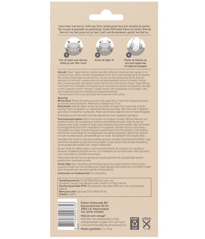 Pokon Tegen Mieren Mier-Ex Lokdoos 2 stuks