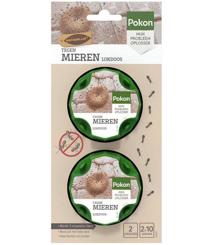Pokon Tegen Mieren Mier-Ex Lokdoos 2 stuks