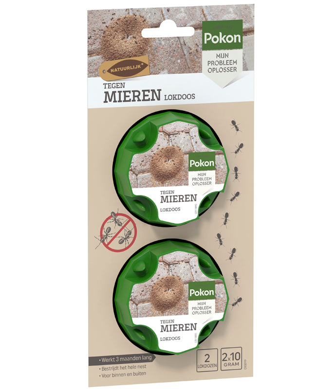 Pokon Tegen Mieren Mier-Ex Lokdoos 2 stuks