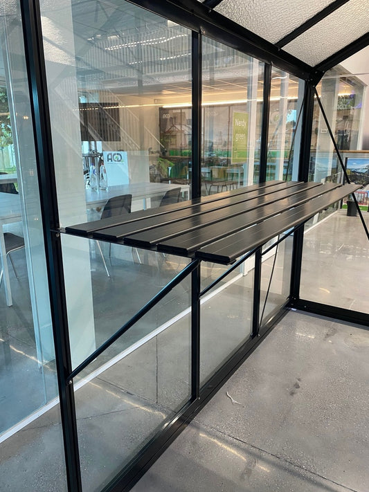 ACD Aluminium tafel in zwart RAL 9005