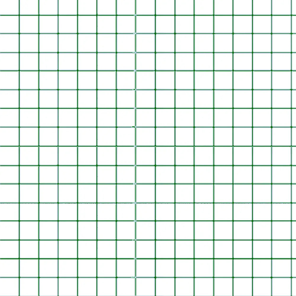 Aravis vierkant gaas groen geplastificeerd