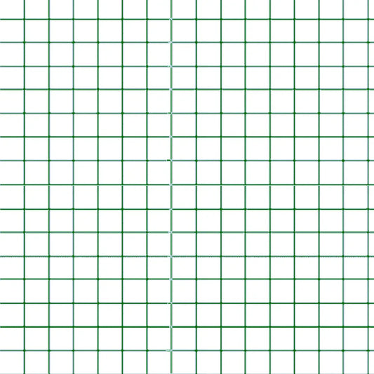 Aravis vierkant gaas groen geplastificeerd