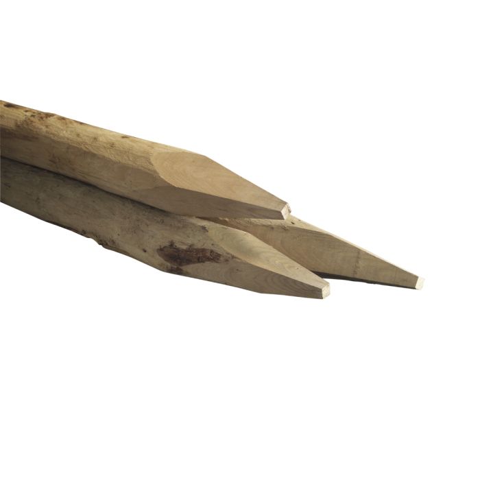 Kastanje gepunte paal 140 - 8/10 50 palen