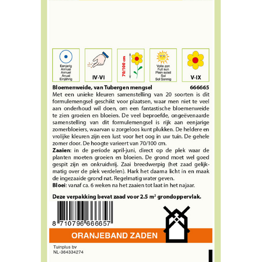 OBZ Van Tubergen bloemenweide mengsel