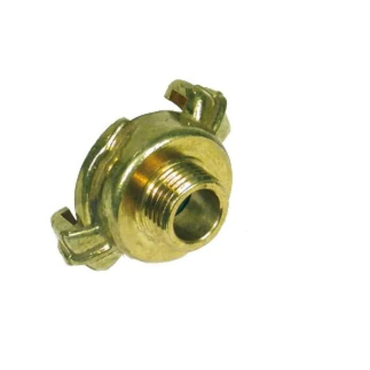 Gk-snelkoppeling 1/2inch met aansluiting uitwendige draad (messing)