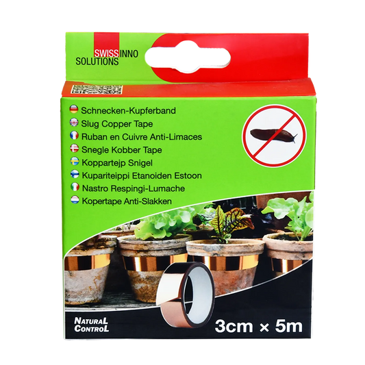 Slakken koperband 3cm x 5m