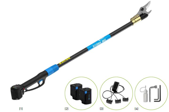 Campagnola snoeischaar STARK op verlengsteel 160cm