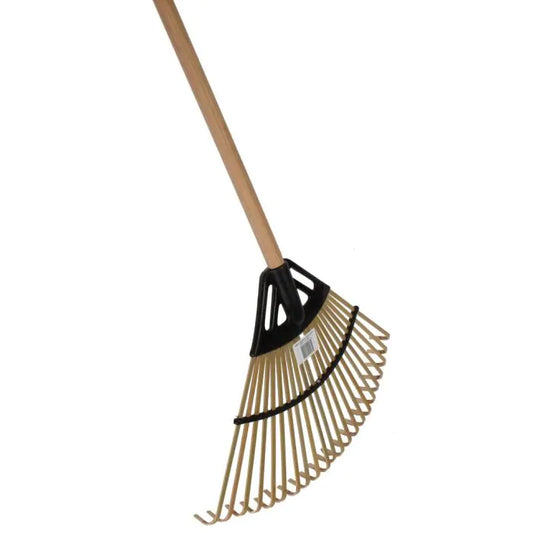 Hendrik Jan bladhark bamboe met steel 46 cm