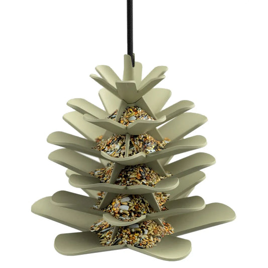 Vogelvoer Dennenappel JESSE grijs