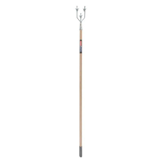 Cultivator - Verzinkt - 3 tanden - Essenhouten steel - 160 cm